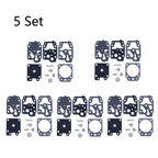 Set of 5 Carburetor Kits for Walbro K10-WYC Chainsaw Blower Trimmer