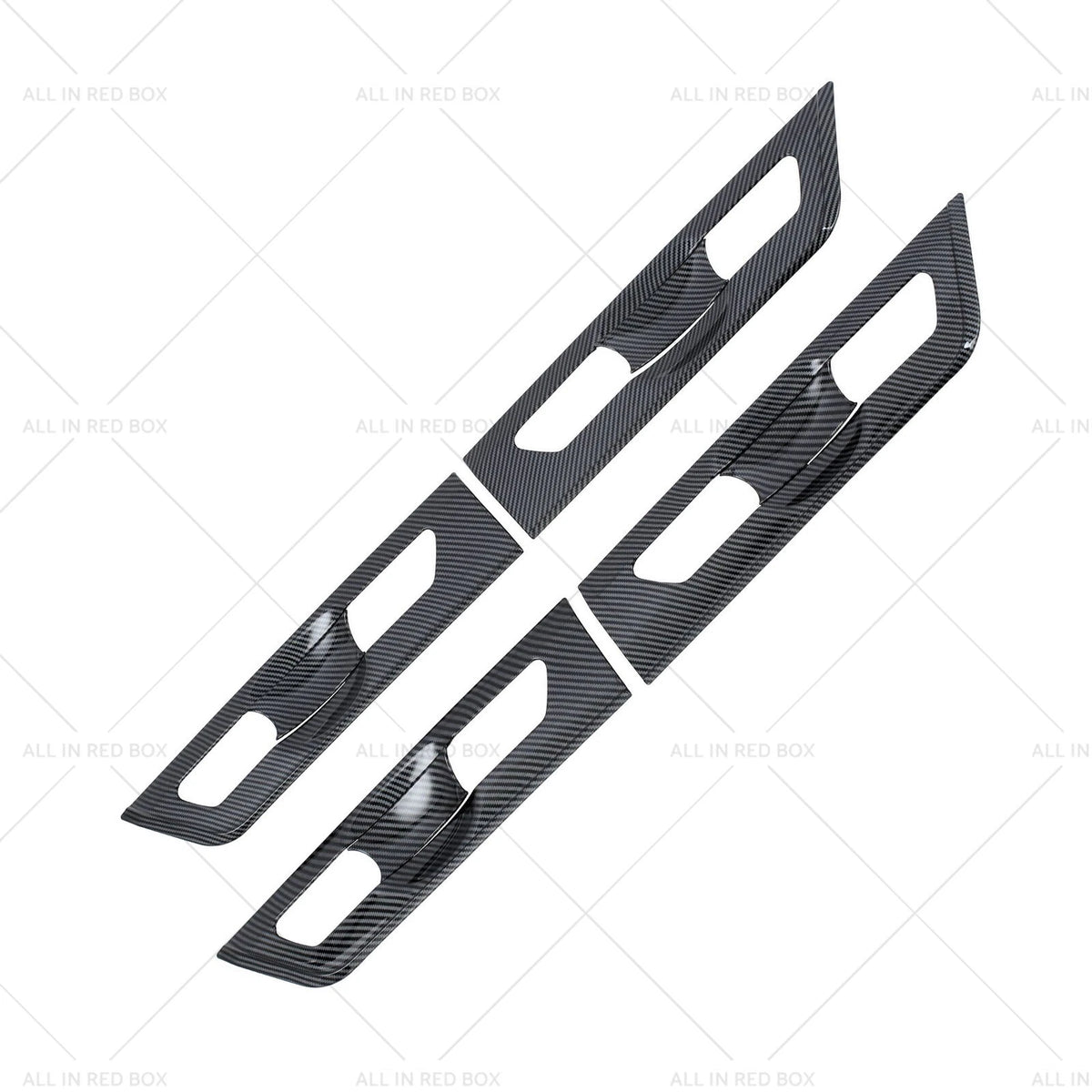 Carbon Fiber Door Handle Bowl Cover Trim for Kia Carnival (2022–2023)