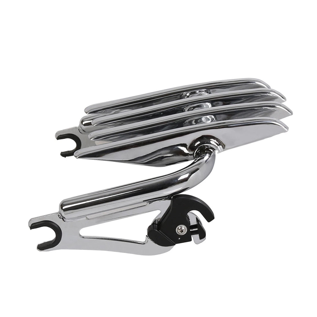 Chrome Stealth Luggage Rack for Harley Touring CVO Street Glide Road King (2009–2026)