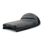Universal Cafe Racer Seat Pan Vintage Cushion for Scrambler Black