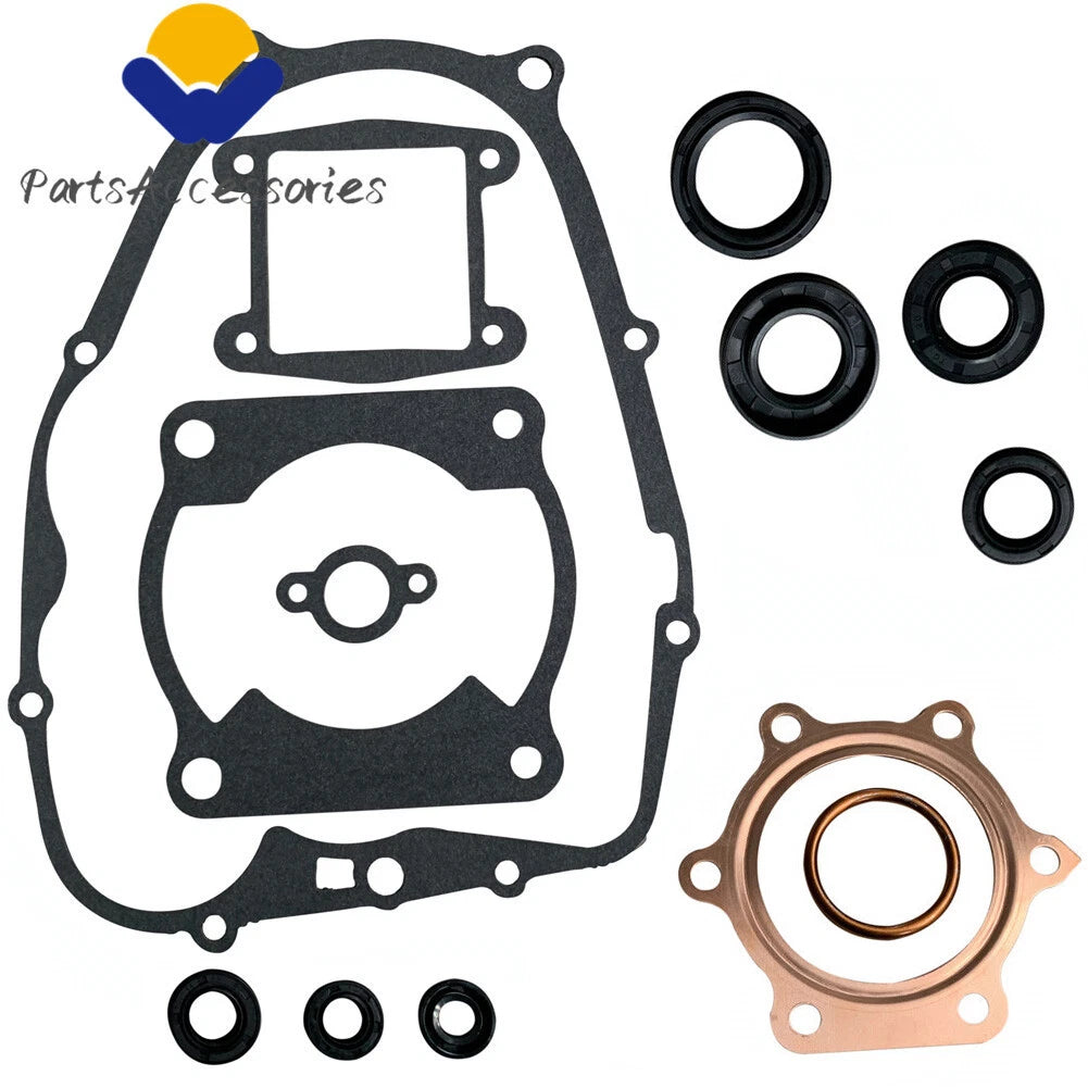 Complete Engine Gasket Kit Set with Oil Seals for Yamaha Blaster 200 (1988–2006)