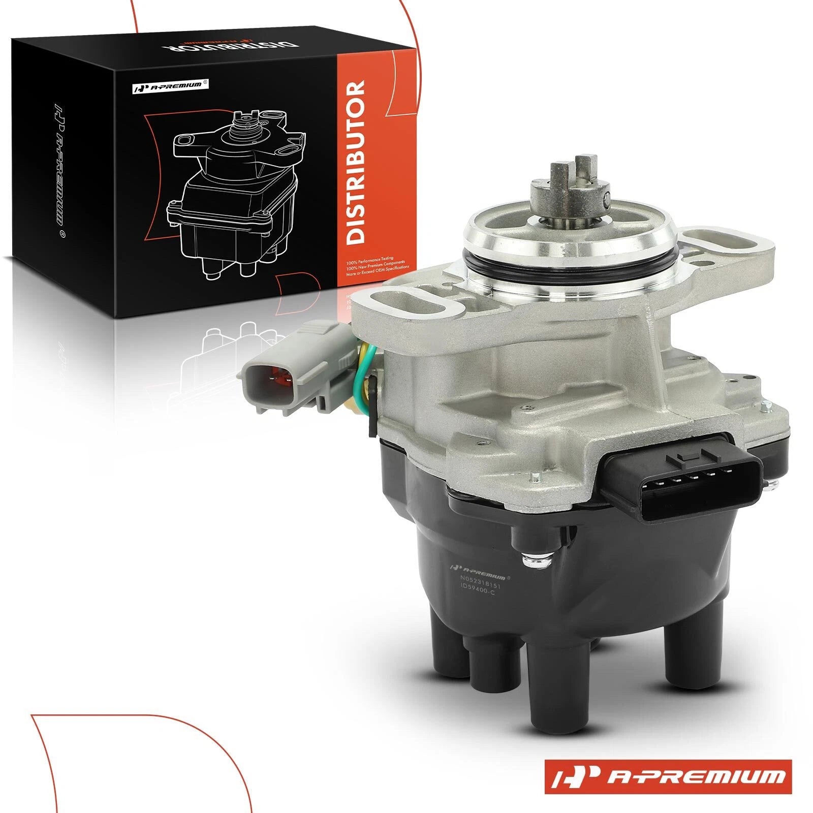 Ignition Distributor with Cap & Rotor for Nissan Sentra 1995–1999