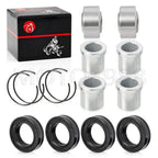 2x4 Front Lower A-Arm Bushings for Honda Sportrax 300 TRX300EX (1993–2008)