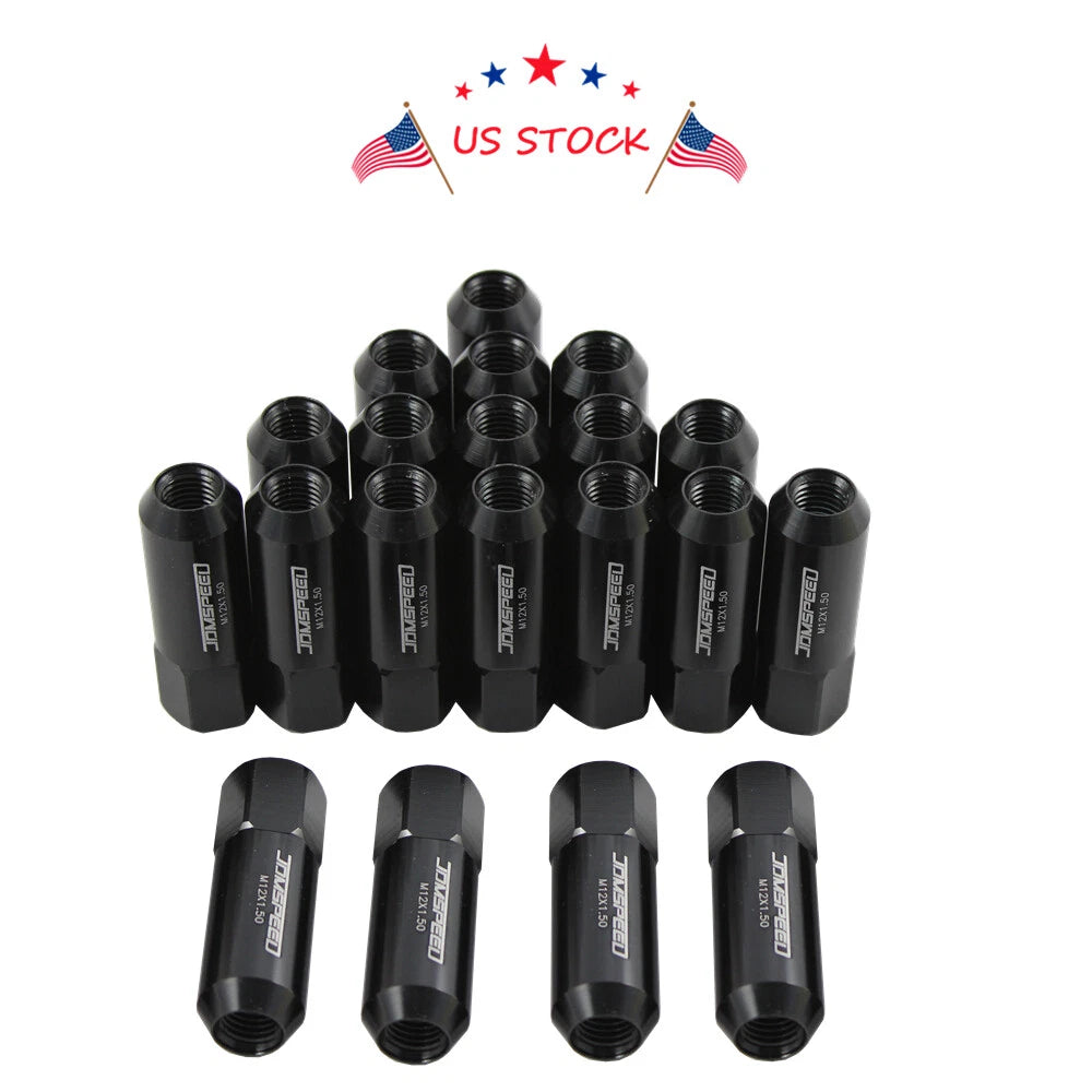 20PCS Extended Forged Aluminum Tuner Racing Lug Nuts for Universal Fit