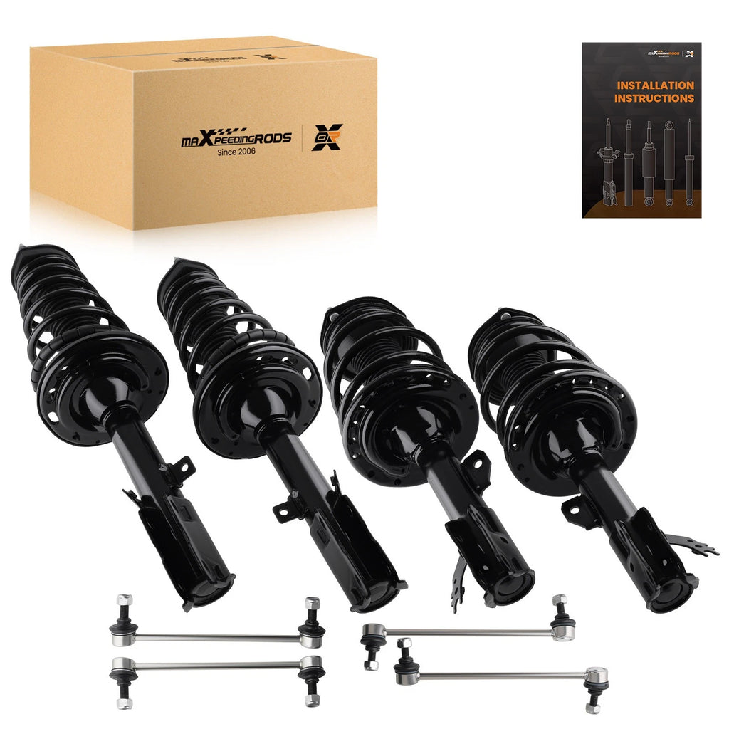 8pcs Struts Spring Assembly Sway Bars Kit for Toyota Camry (2012–2017)