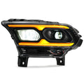 Full LED Projector Left Driver Headlight Bezel for Dodge Durango (2021–2026)