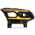 Full LED Projector Left Driver Headlight Bezel for Dodge Durango (2021–2026)