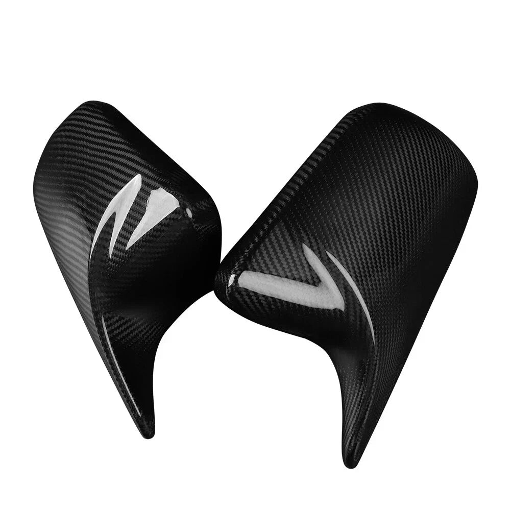 Carbon Fiber Side Mirror Cover Caps for Ford Mustang (2015-2024)