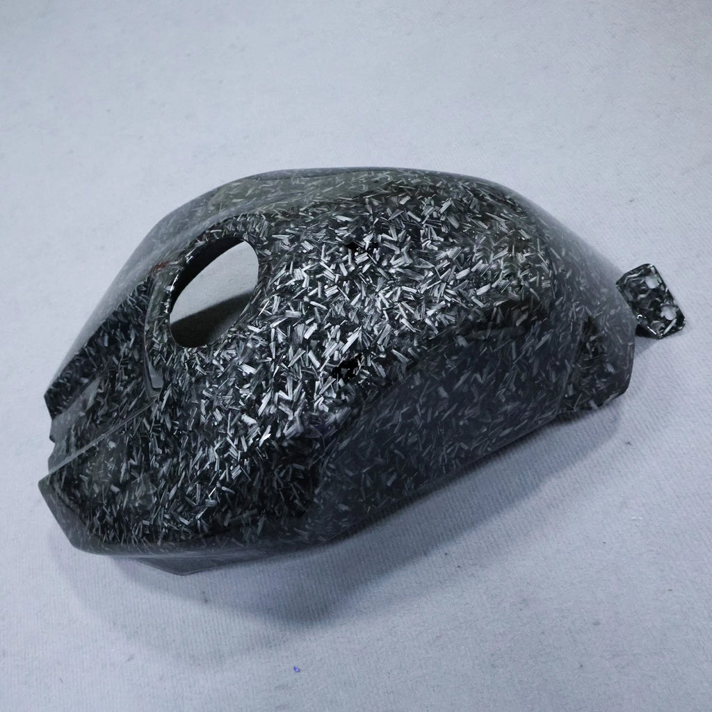 Forged Carbon Fiber Fuel Gas Tank Cover for Yamaha YZF R1 (2009–2014)