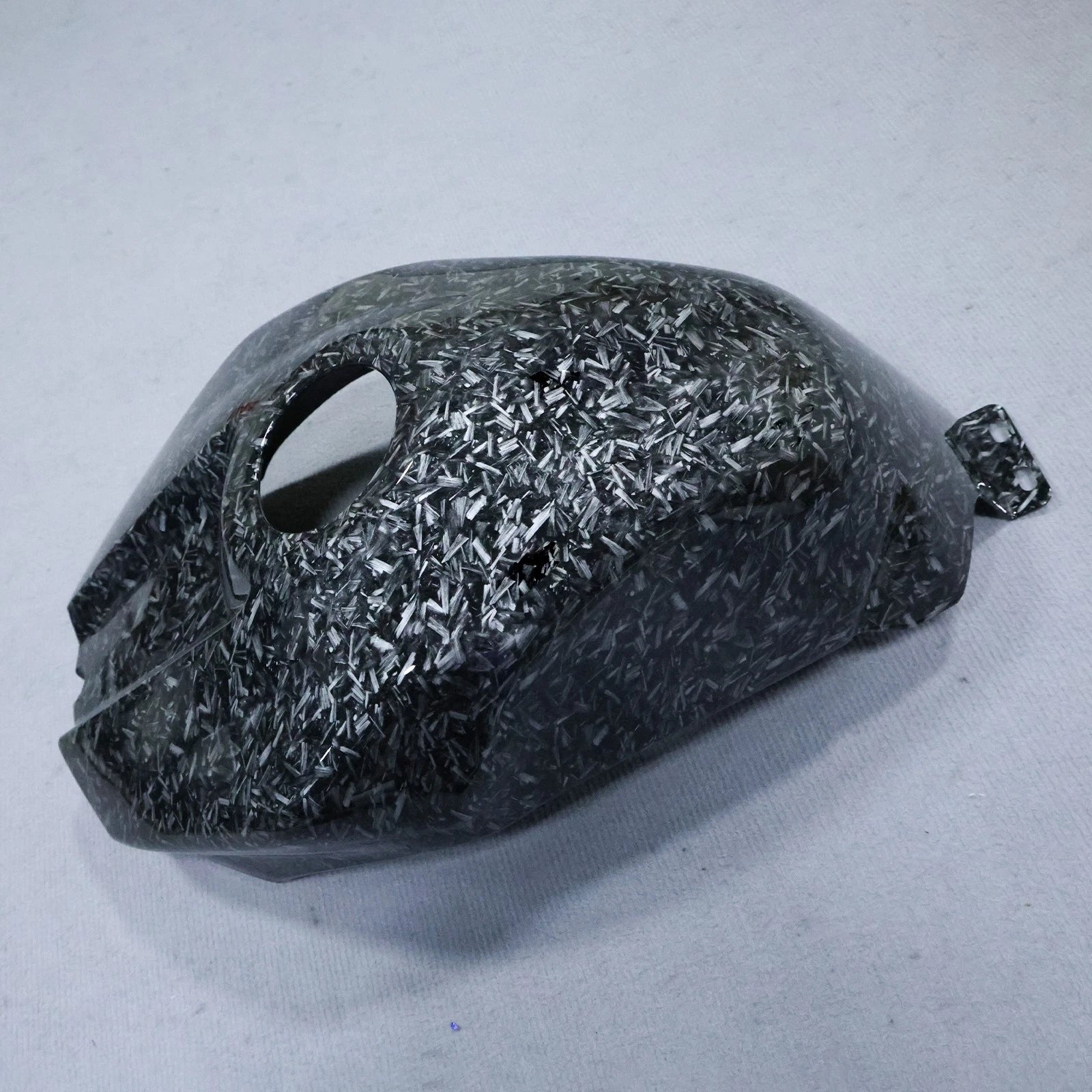 Forged Carbon Fiber Fuel Gas Tank Cover for Yamaha YZF R1 (2009–2014)