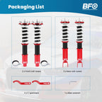 Coilover Shocks Springs for Honda Accord (2008–2012) Acura TSX (2009–2014)