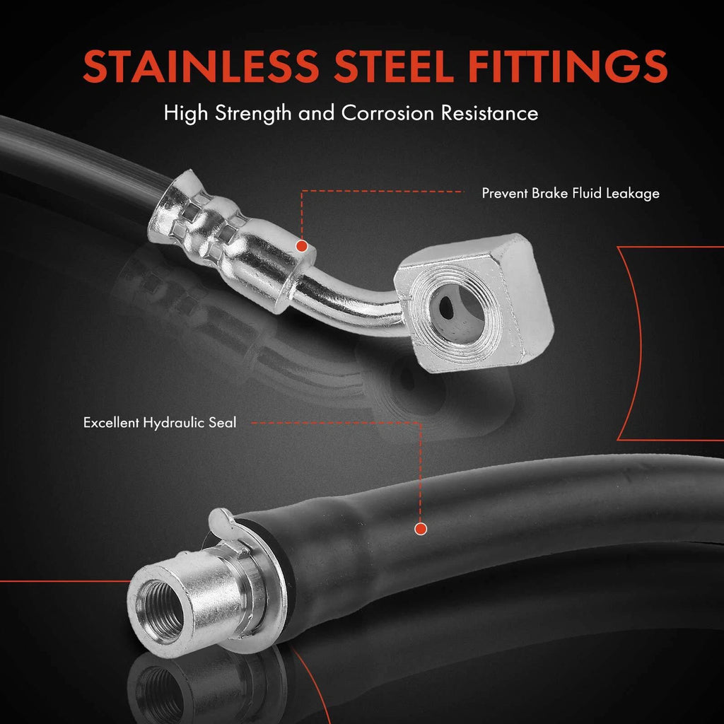 Rear Left Brake Hydraulic Hose for Chevy Camaro (2016)