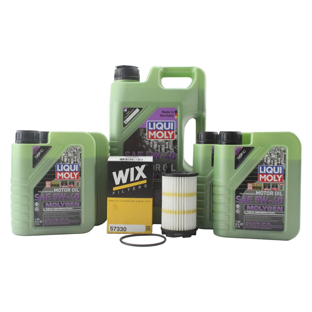 Liqui Moly Molygen 5W-40 Engine Oil Change Kit for Audi A6 Quattro R8 (2005–2023)