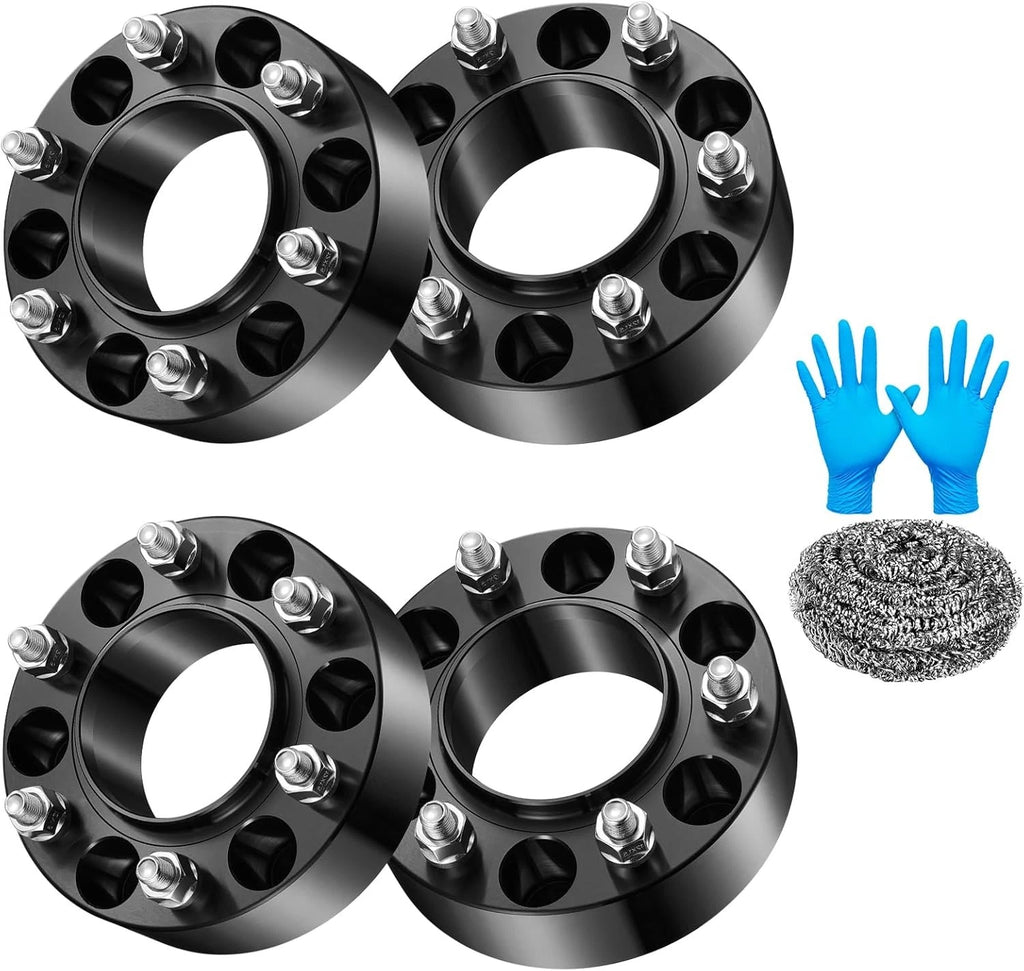 Set of 4 Hubcentric Wheel Spacers 2 Inch for Ford Ranger (2022–2023) 6x5.5