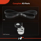 2X Serpentine Belt Drive Component Kit for Subaru Outback (2013-2014)