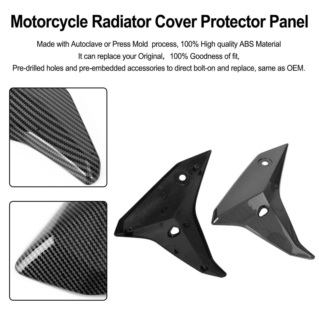Radiator Side Cover Fairing Panels for Yamaha Tracer 900 GT (2018–2020) Carbon