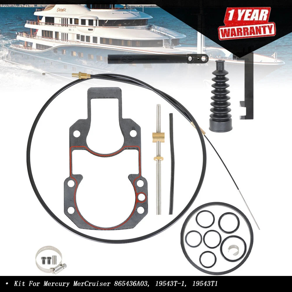 Shift Cable Kit for Mercury MerCruiser Alpha (1953–2023)