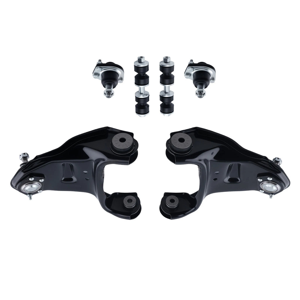 6x Front Upper Control Arms Ball Joint Sway Bar for GMC Sonoma Jimmy (1997–2004)