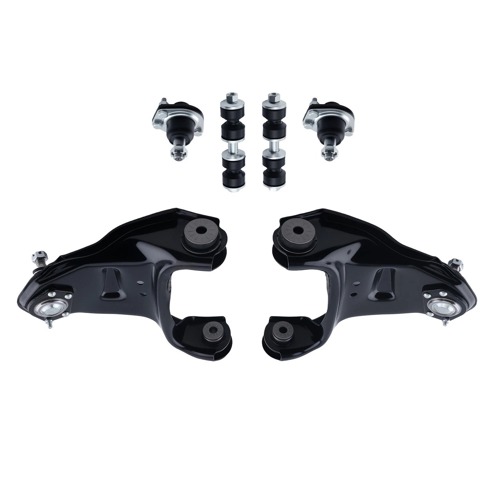 6x Front Upper Control Arms Ball Joint Sway Bar for GMC Sonoma Jimmy (1997–2004)