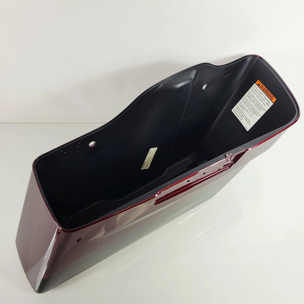 Right Saddlebag for Harley Electra Glide FLHTK (2014) Mysterious Red Sunglo & Cayenne
