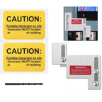 Electrical Panel Kit for 150&200A Breakers - Aluminum Alloy, Hex Nuts