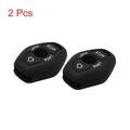 2X Black Silicone 2 Button Remote Key Cover for BMW 
