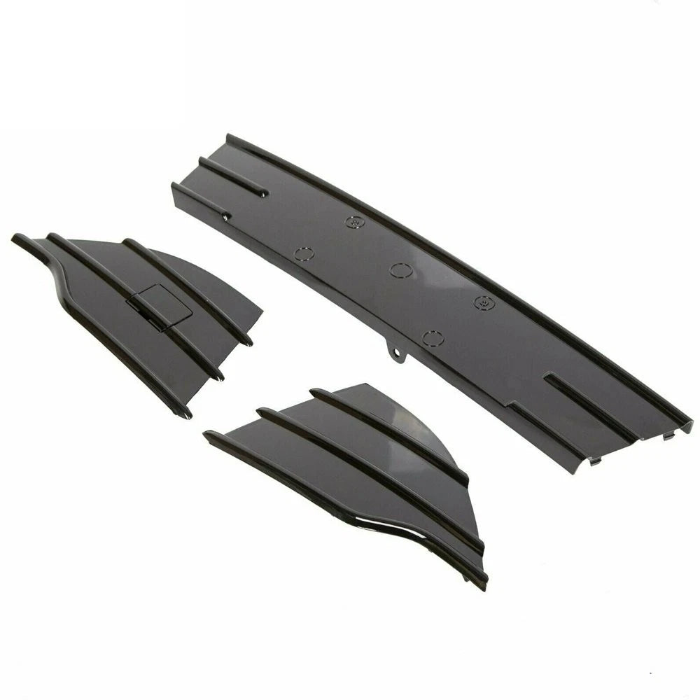 Front Lower Grille Replacement Set for Ford Escape (2013–2016) Black