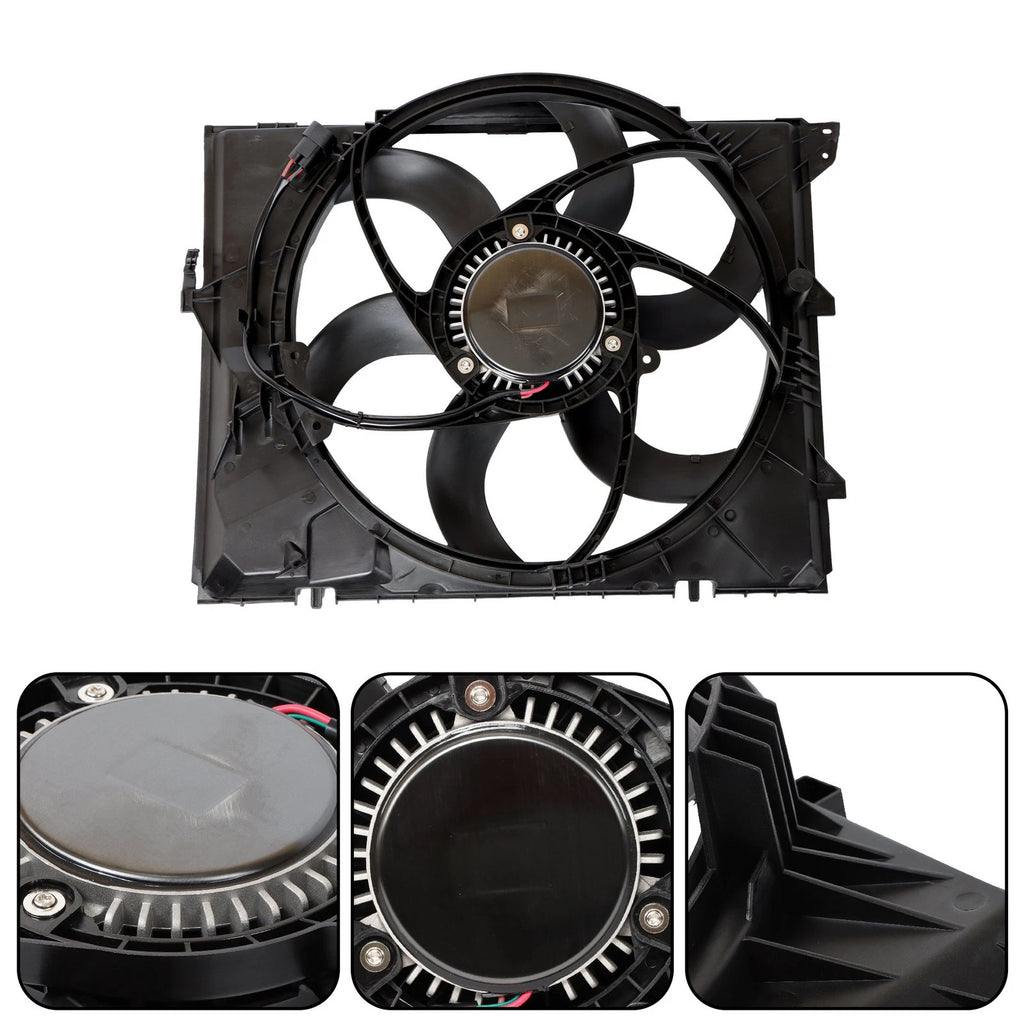 Electric Radiator Cooling Fan for BMW 328i 2007–2013, 325i, 330i 2006