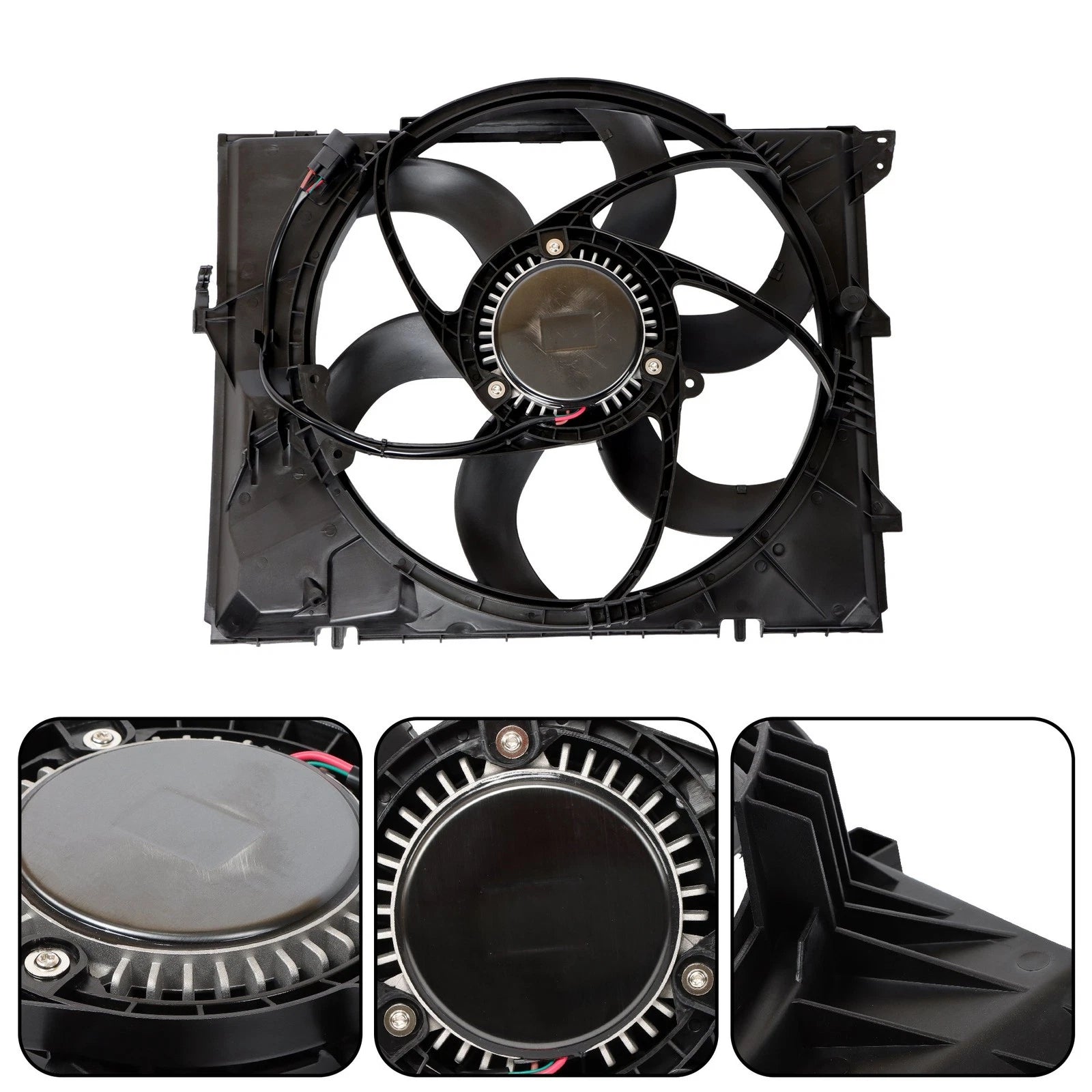 Electric Radiator Cooling Fan for BMW 328i 2007–2013, 325i, 330i 2006