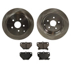 Brake Disc Rotors and Pads Kit for Toyota Matrix Corolla Pontiac Vibe (2003–2006)