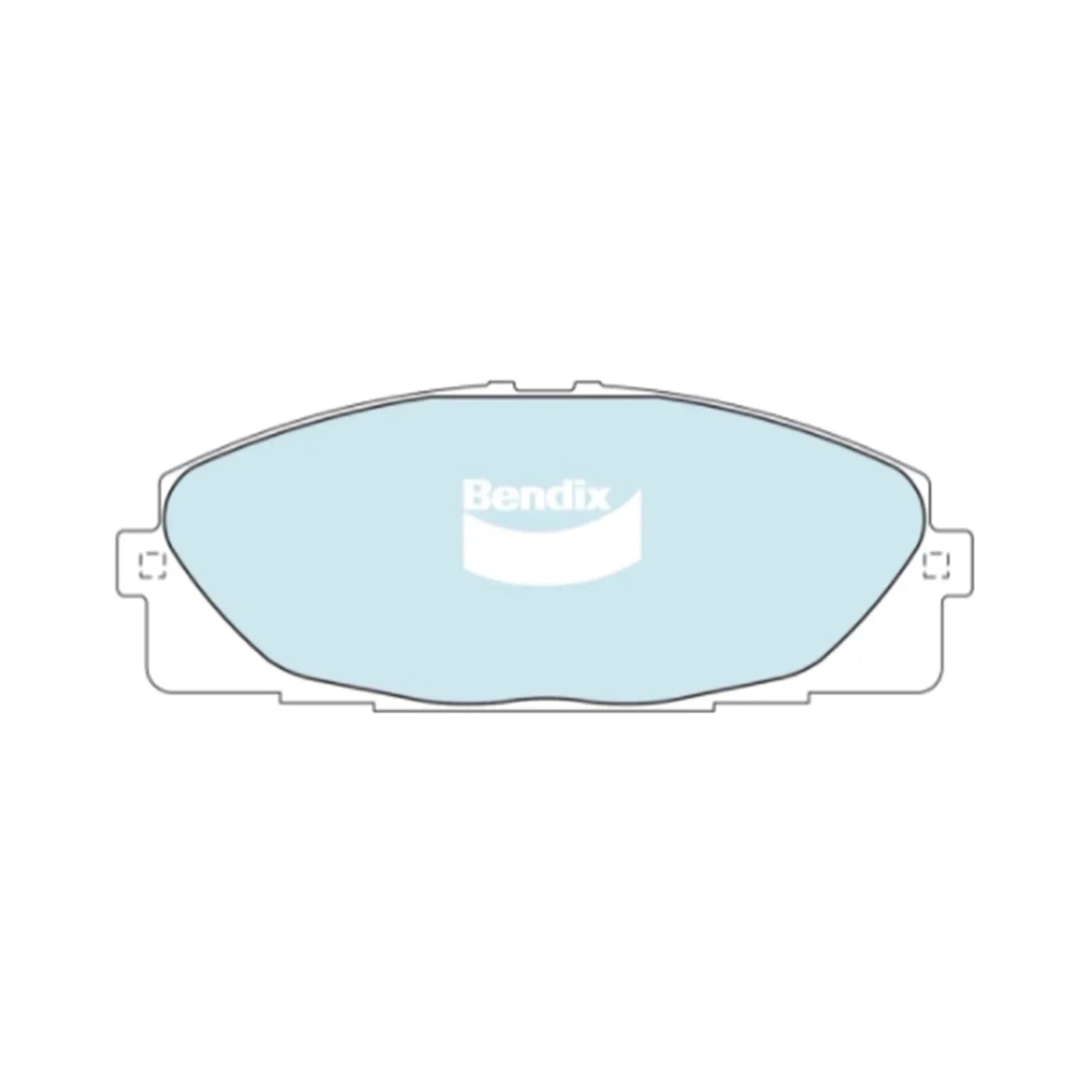 HD Front Disc Brake Pads Set for Toyota Hiace KDH 200 201 220 04-18