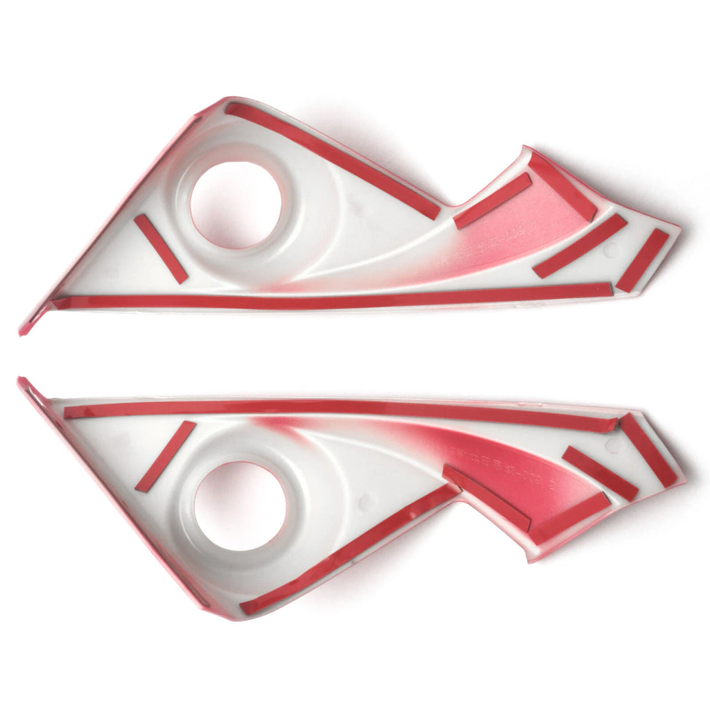 Red ABS Inner Front Door Speaker A-Pillar Molding for Honda Civic (2016-2021)