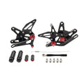Adjustable Rearset Foot Pegs for Kawasaki ZX-6R (2022-2024)