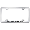 Mirrored Wide Body License Plate Frame - Officially Licensed for Acura MDX
