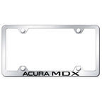 Mirrored Wide Body License Plate Frame - Officially Licensed for Acura MDX