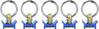 10-Pack Stainless Steel Stud Fitting for L Track/Airline Track