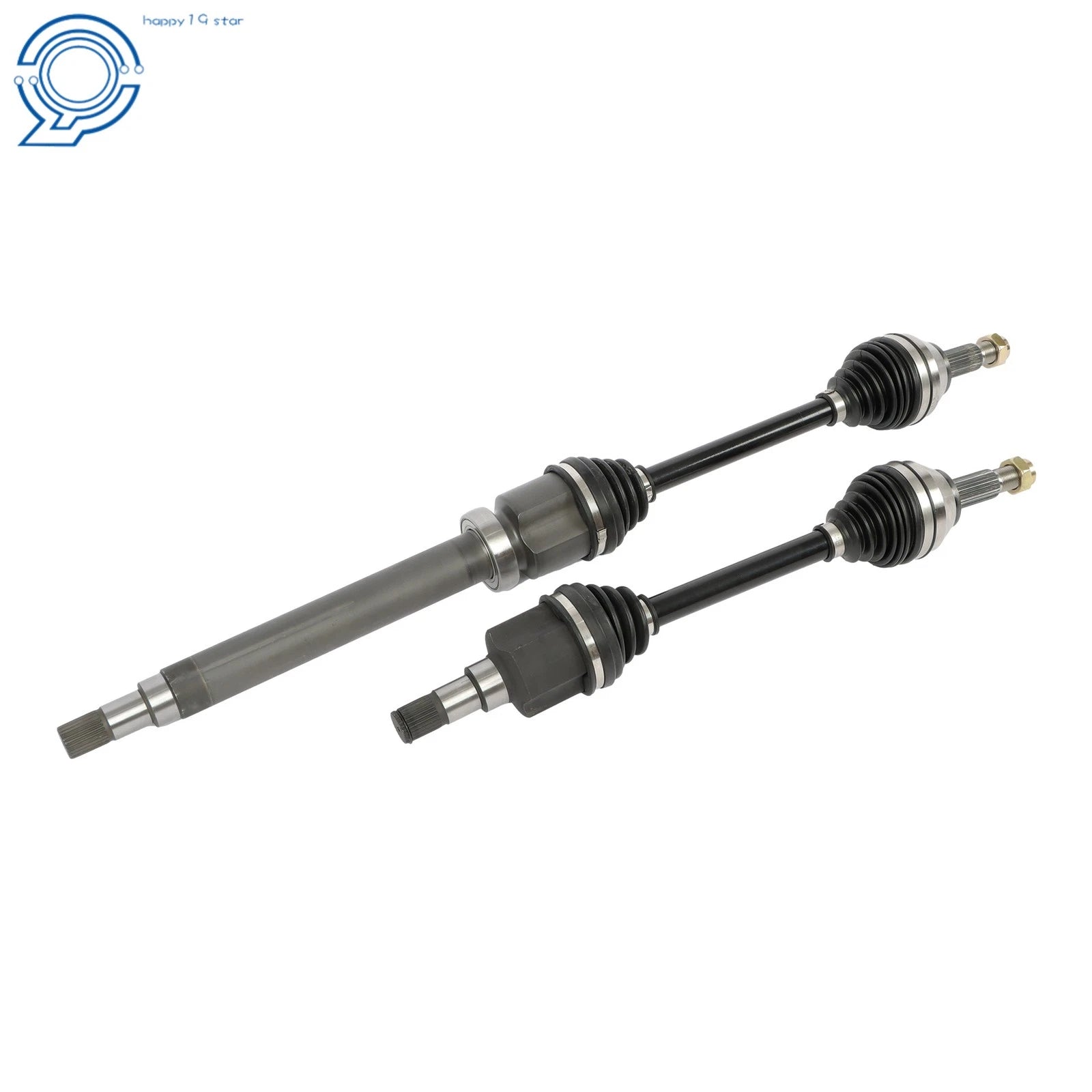 Set of 2 Front CV Axle Shaft Assemblies for Ford Focus (2000-2011)