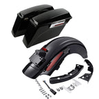 Hard Saddlebags & LED Rear Fender System for Harley Touring Road Glide (2009–2013)