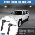2X Front Inner Outer Tie Rod End 5183761AA for Dodge Chrysler Jeep 