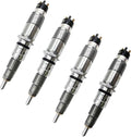 Set of 4 Fuel Injectors 20798114 0445120066 for Volvo EC240 Excavator