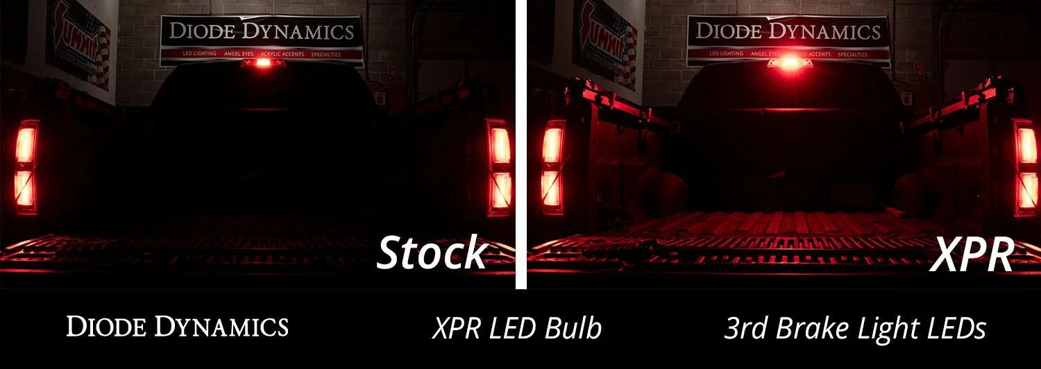 Red LED 3rd Brake Light Bulb Replacement for Diode Dynamics 921 (2019–2021)