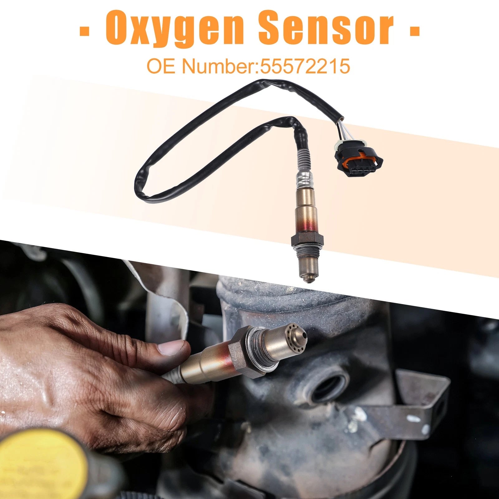 Oxygen Sensor Set of 2 for Chevrolet Cruze (2011–2015) No. 55572215