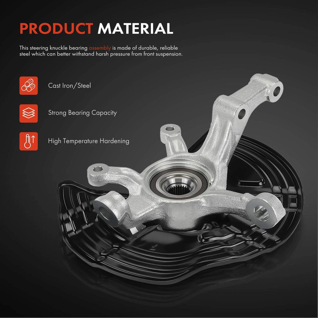 Front Right Steering Knuckle & Hub Bearing for Mercedes-Benz CLA250 (2014–2019)