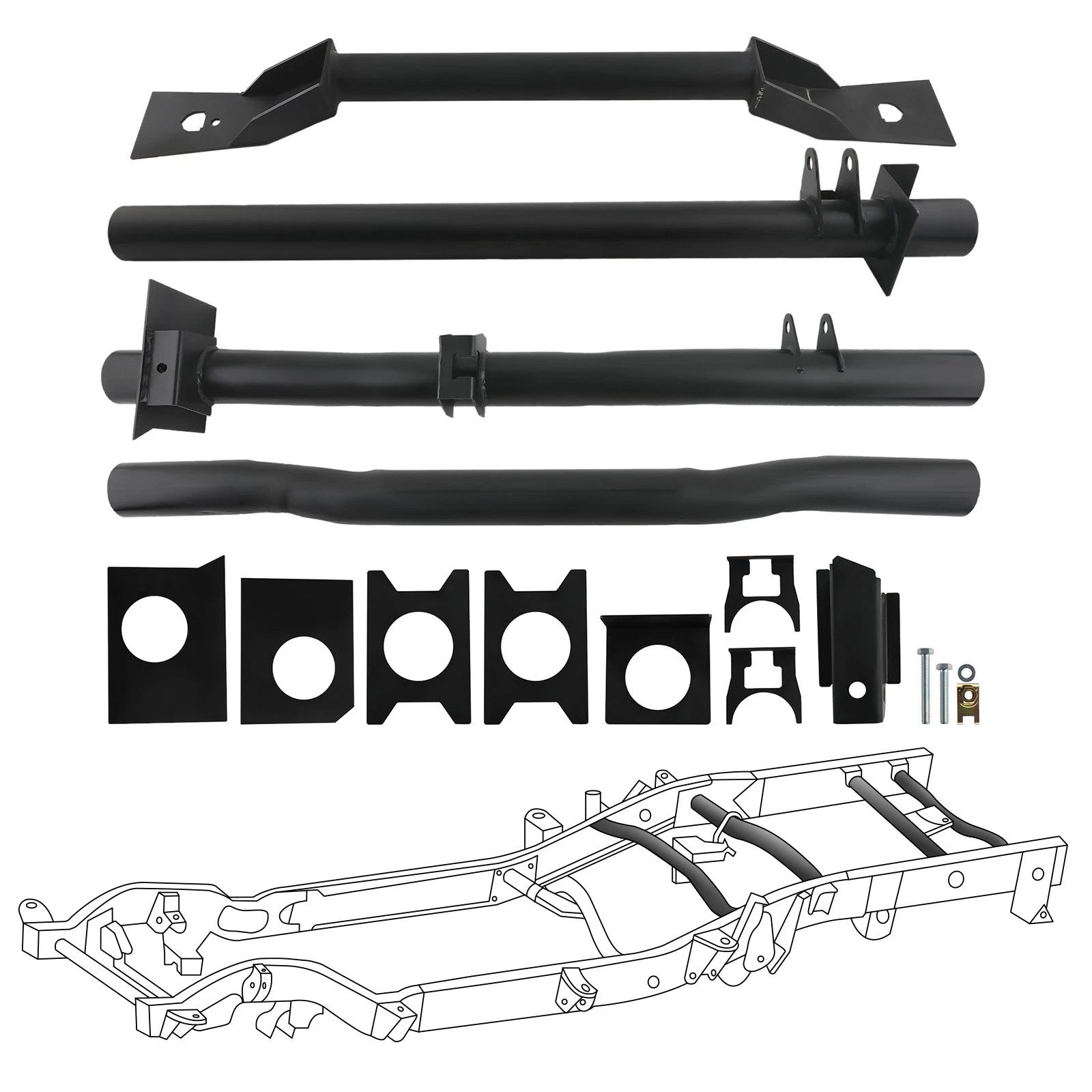 Complete Frame Repair for Chevy Silverado GMC Sierra 1500 2500 3500 (1999–2006)