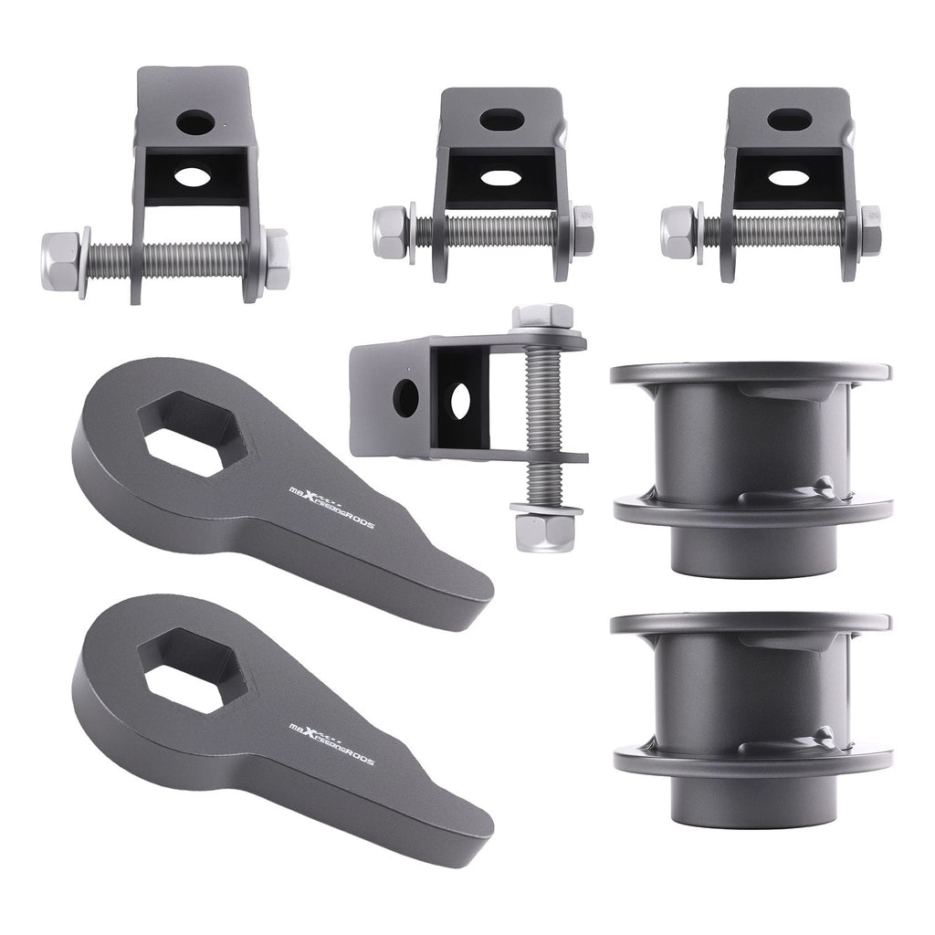 2" Front 2" Rear Lift Kit for Chevy Tahoe Suburban GMC Yukon (2000–2006) Steel