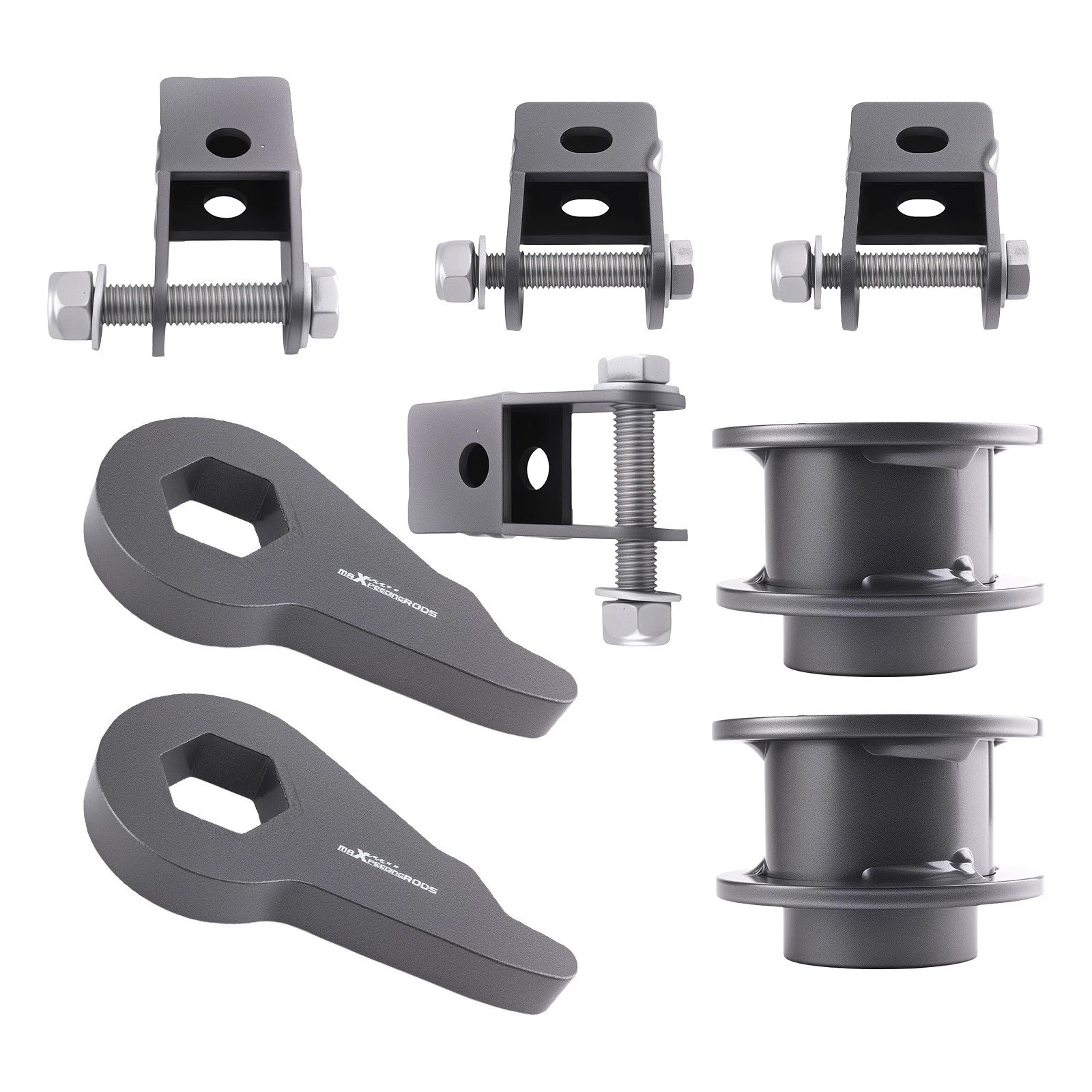2" Front 2" Rear Lift Kit for Chevy Tahoe Suburban GMC Yukon (2000–2006) Steel