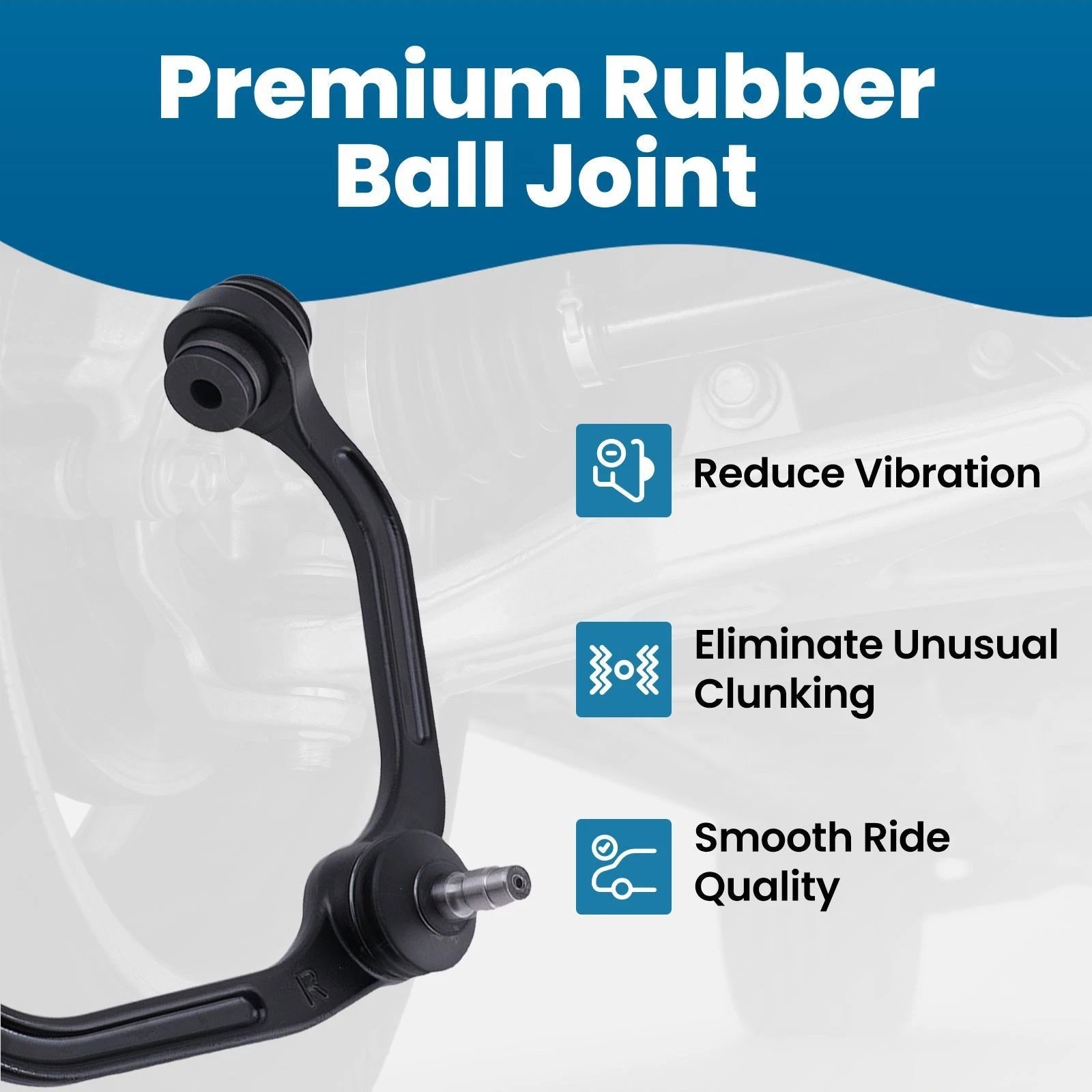 2x Upper Suspension Control Arm Ball Joint for Ford Ranger (1998–2011)