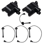 2X Ignition Coil & 4X Wire Set for Toyota Camry/Solara (1997–2001)