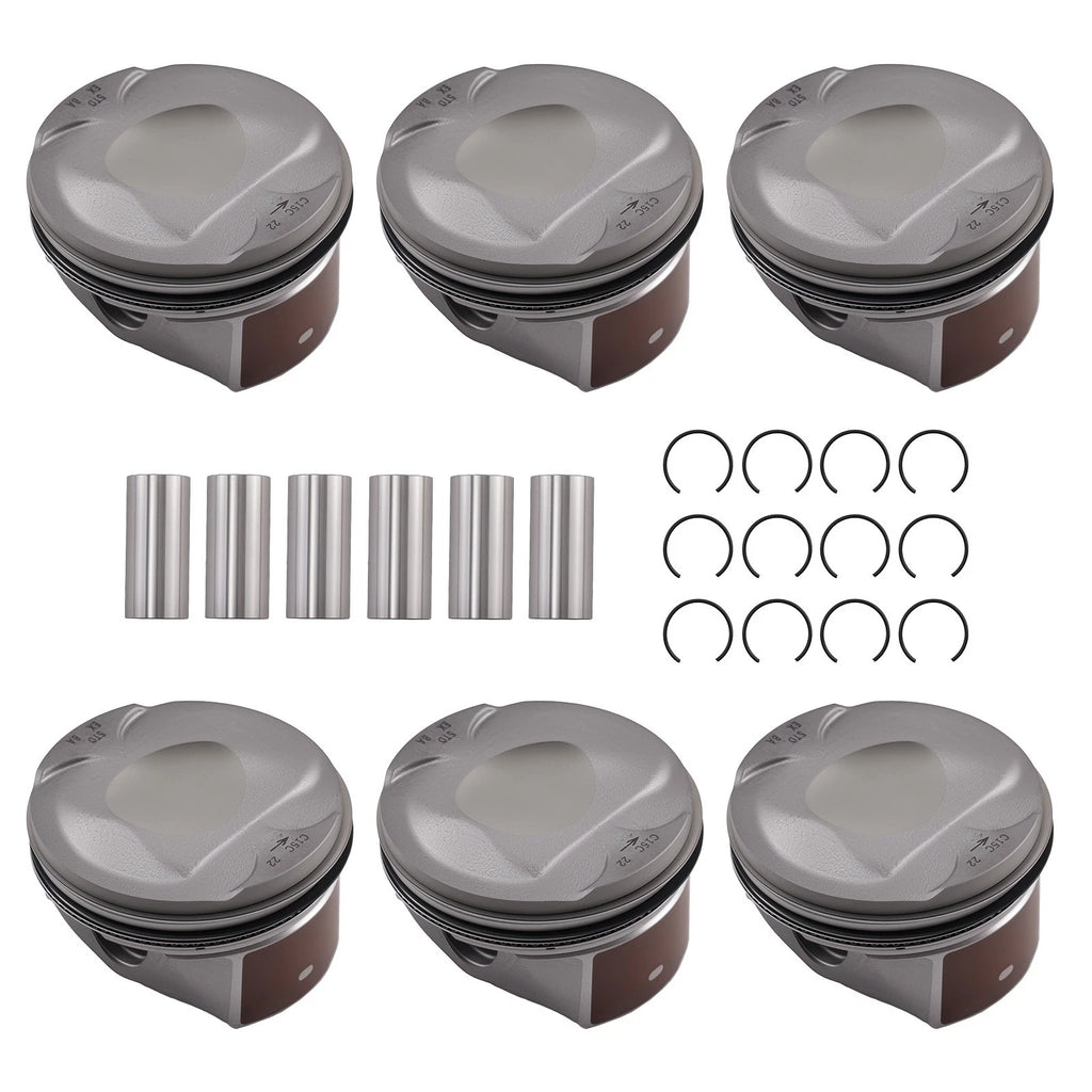 Supercharged Piston Assembly for Jaguar Land Rover (AJ126) 3.0L V6