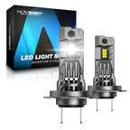2X H7 LED Headlight Bulb Combo for Universal Fit (6500K, 24000LM, 100W)